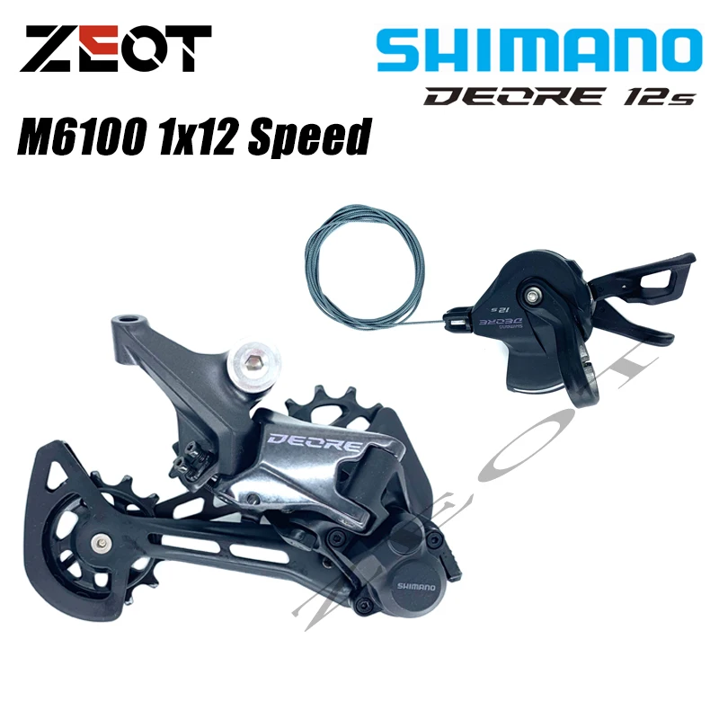 

SHIMANO DEORE M6100 12S Groupset SL M6100 SHIFT LEVER RD M6100 SGS REAR DERAILLEUR 12 Speed 12V SHIFTER SWTICH basic M7100 M8100