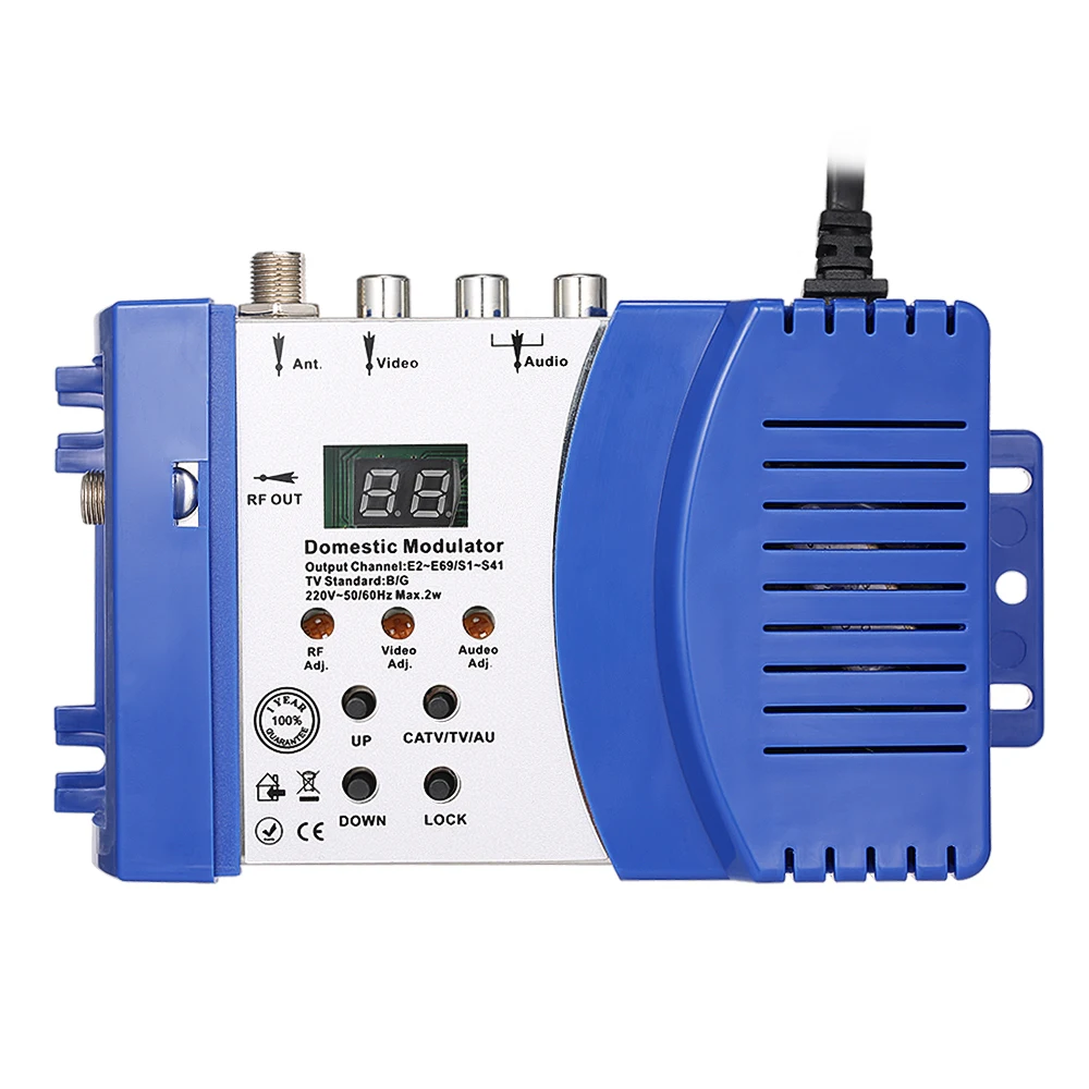 RF-модулятор M66 аудиоустройство ТВ-конвертер аудио-видео усилитель сигнала |
