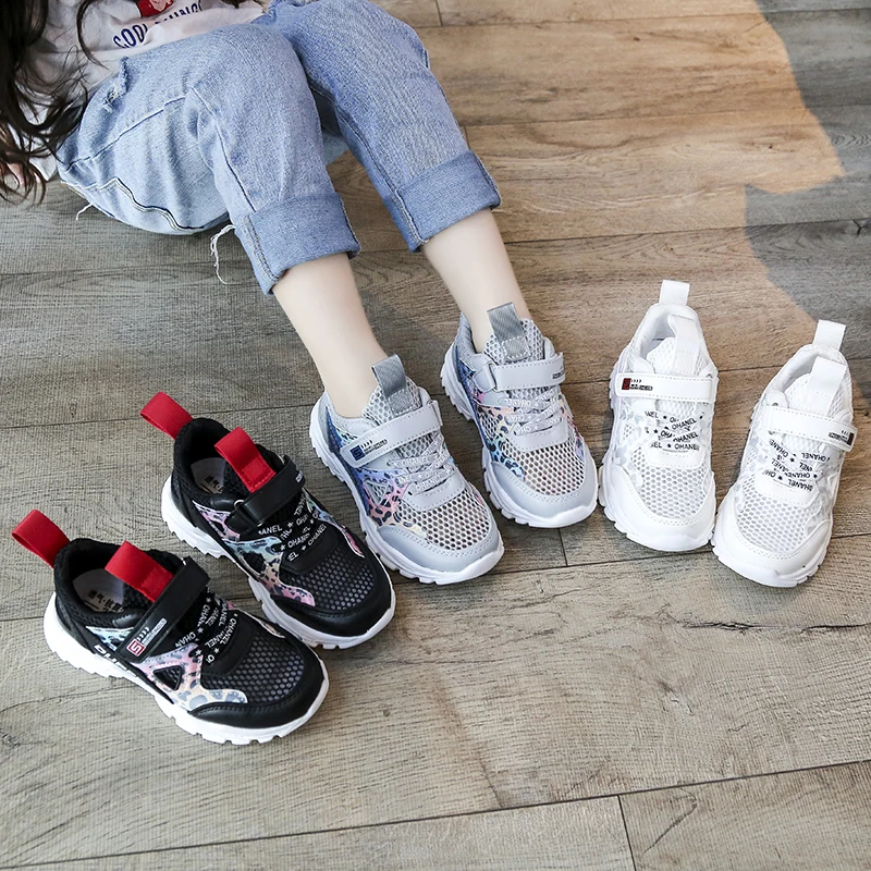 

2021 Summer Fashion Versatile Hollow Breathable Unisex Casual Kids' Sneakers Comfortable Soft Running Shoes for Boys and Girls