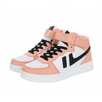 womens high top sneakers 2021 new spring shoes training sports lace up brand womens platform casual shoes fashion couple
