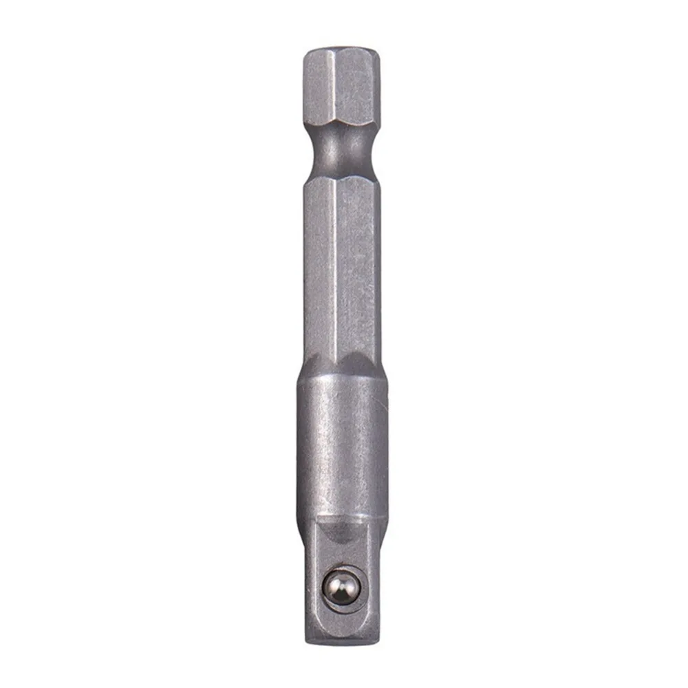 

3pcs/set Chrome Vanadium Steel Socket Adapter Hex Shank to Square Extension Drill Bits Bar Hex Bit Set Tools tightly