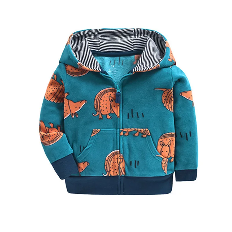 Новинка 2020 Детская флисовая толстовка с длинным рукавом и изображением кота для