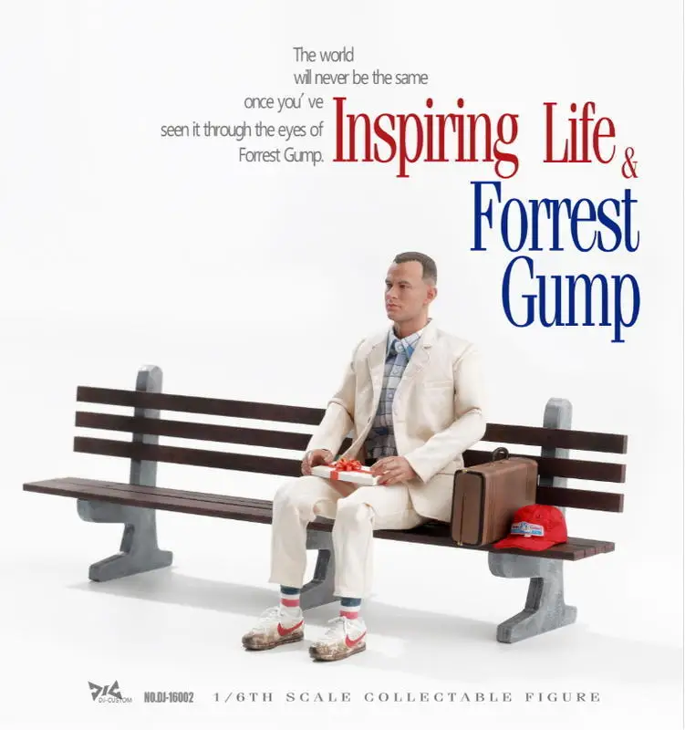 

Масштаб 1/6, Игрушечная модель Forrest, Gump, Tom Hanks, фильмы, 12 дюймов, мужские фигурки, модель