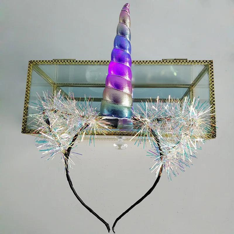 HeaddressB Тема русалки одноразовые принадлежности для вечеринки воздушный шар баннер спиральная лента шляпа украшение детей день рождения украшения - Цвет: HeaddressB