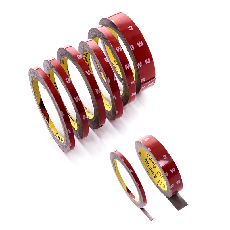 

6/10/15/20mm Car Special Double sided Tape 2M Black Strong Adhesive Tape Sticker For Phone Lcd Pannel Screen Repair Accessories