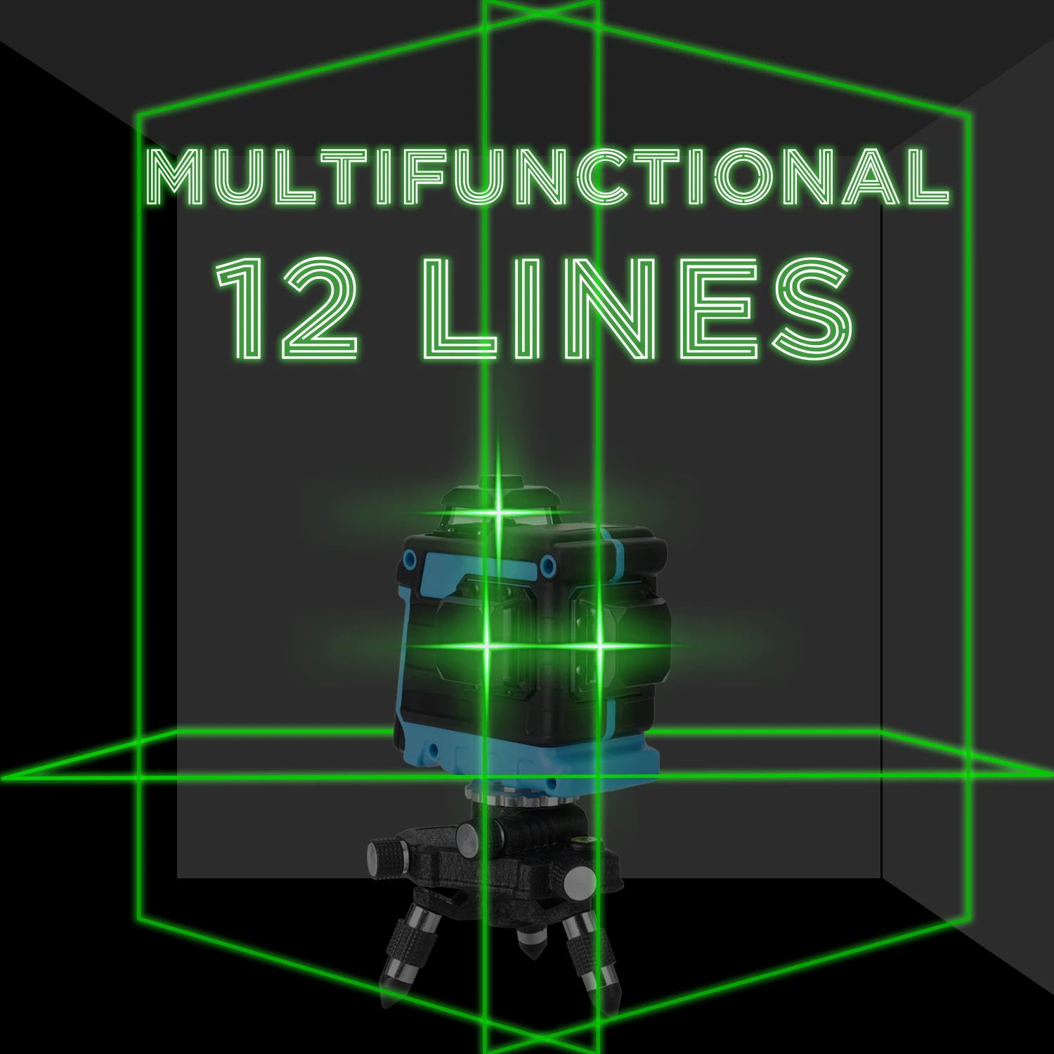 Многофункциональный самонивелирующийся лазерный уровень 360 12 линий нивелир