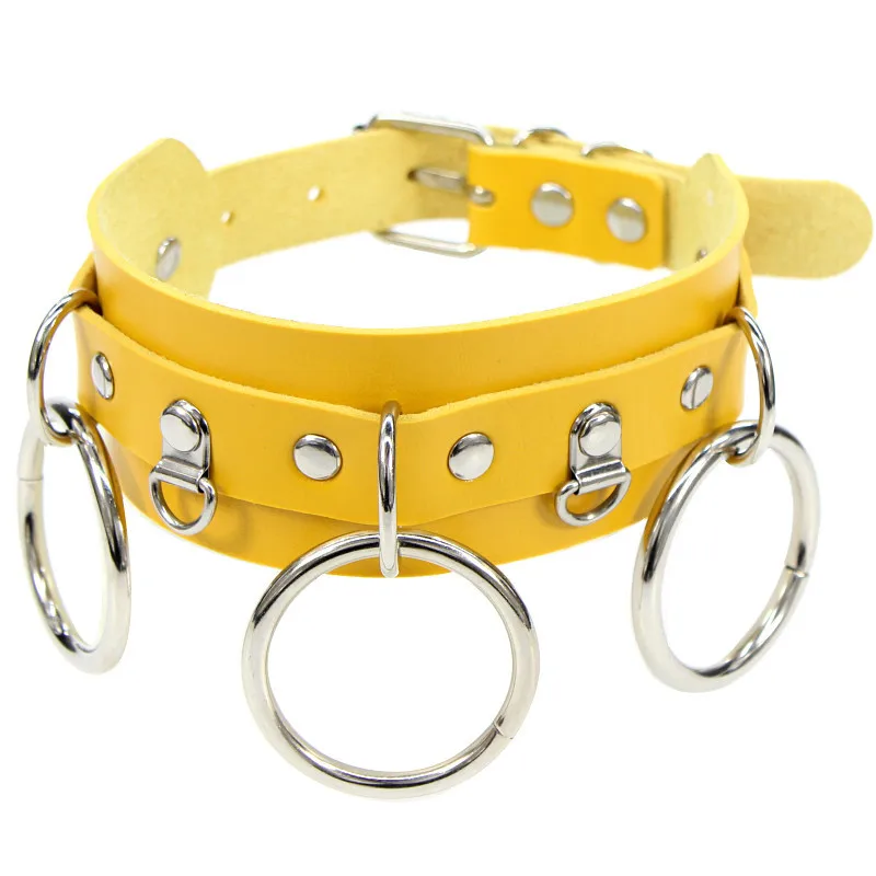 Новинка 2020 колье цепочка ожерелье панк искусственная кожа воротник женские