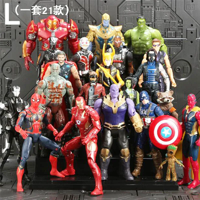 Флуоресцентный зеленый 17 см Marvel игрушки Мстители Бесконечная война Человек-паук ПВХ Фигурки цифры Супергерои Человек-паук Коллекционная модель куклы игрушки - Цвет: Флуоресцентный зеленый