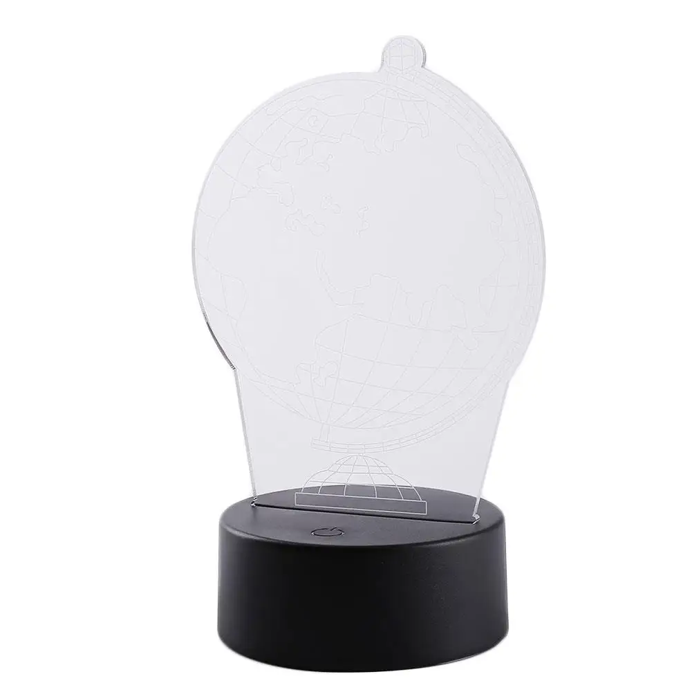 

3D USB LED Night Light Table Desk Lamps Earth Pattern Christmas Decoration