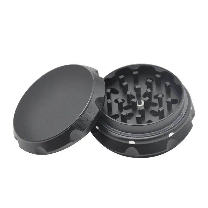 New Style 60mm Three-layer Metal Grinder Tobacco Crusher Dice Herb Customizable Logo | Дом и сад
