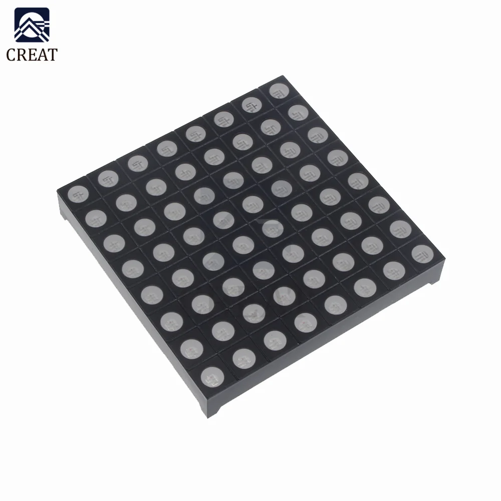 Полноцветный светодиодный мини-точечный матричный дисплей 8x8 8*8 фотографический