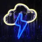 Новинка 2021, светодиодные полосы с облаком светильник, неоновая светосветильник вывеска для стены, светодиодная неоновая вывеска с питанием от USBаккумулятора, неоновая лампа для моделирования s