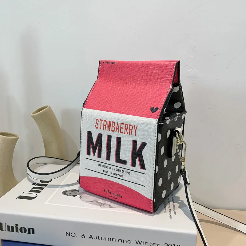 

Сумка-кроссбоди женская, с принтом молочного цвета, 2021