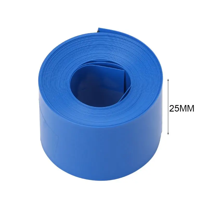 

Lithium Battery Heat Shrink Tube Li-ion Wrap Skin 14500 18650 26650 PVC Shrinkable Tubing Film Tape Sleeves Electrical E56B