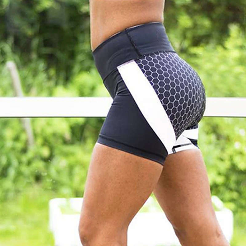 

Шорты женские эластичные с заниженной талией для занятий йогой