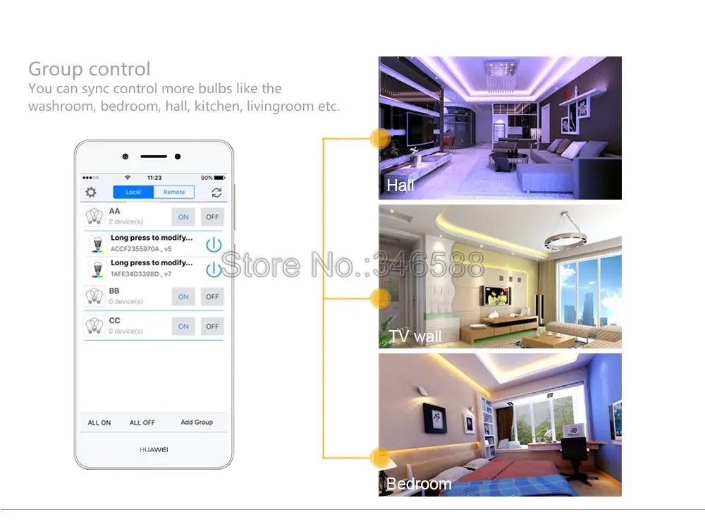 RGB+ CCT 5 канальная Светодиодная лента WiFi управление Лер музыка и таймер функция приложение управление Amazon Alexa Google Home Голосовое управление DC12-24V