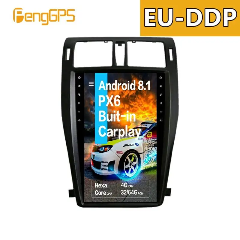 Автомобильный мультимедийный плеер Tesla на Android 8. 1px6 со встроенным радио и