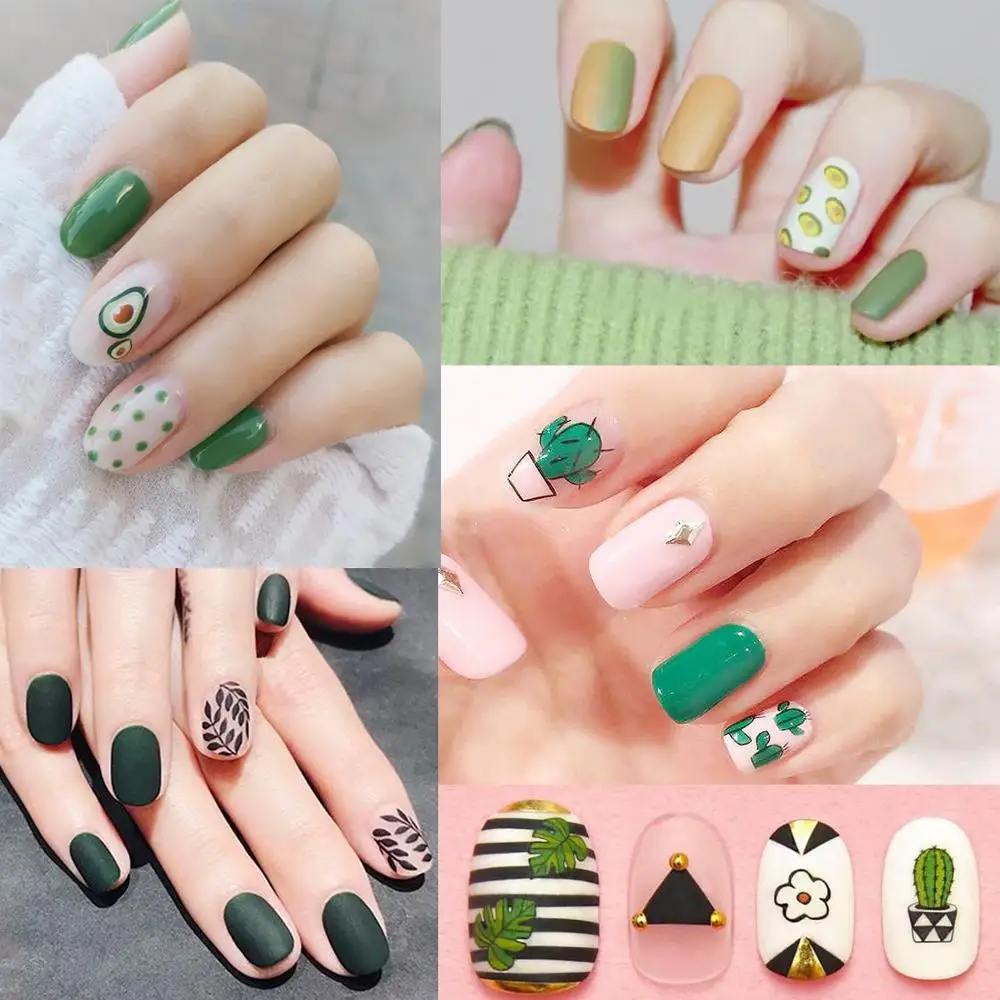 Милые летние 3D Наклейки для ногтей в виде листьев|Стикеры и наклейки| |
