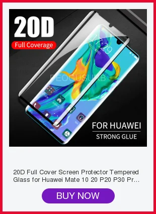 20D Полный Клей закаленное стекло протектор экрана для huawei mate 20 P30 P20 Pro Lite Nova 4 3i 3e Honor View 20 8X Y9 полное покрытие
