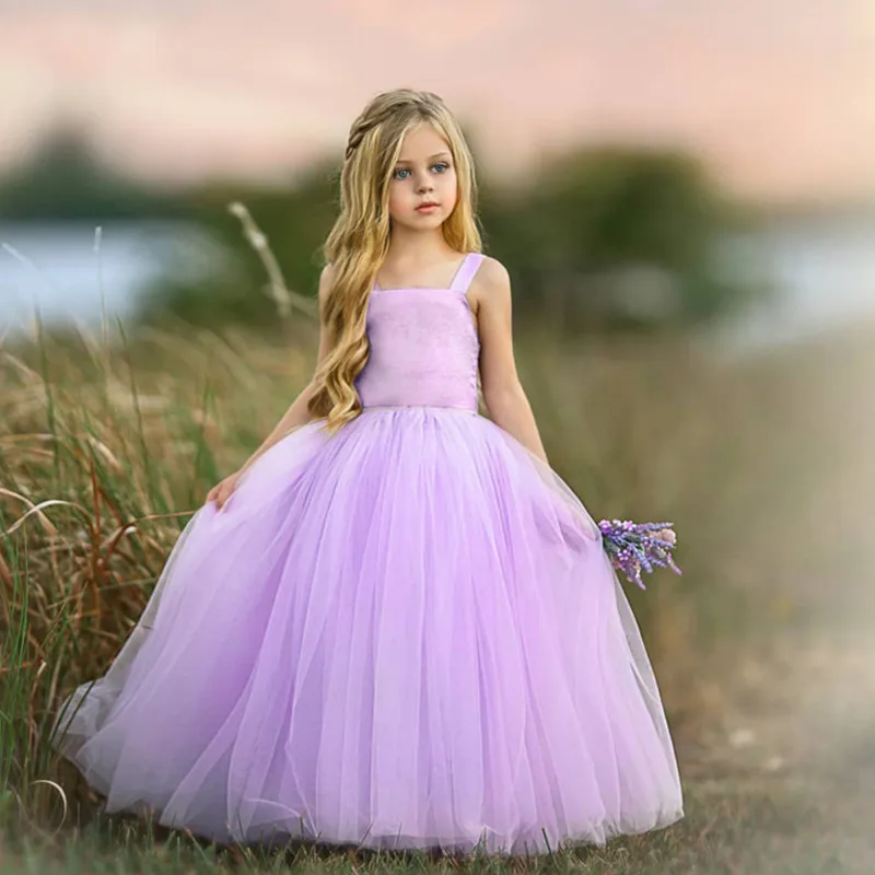 От 1 до 6 лет платье-пачка из тюля с кружевом для маленьких девочек | Детская одежда