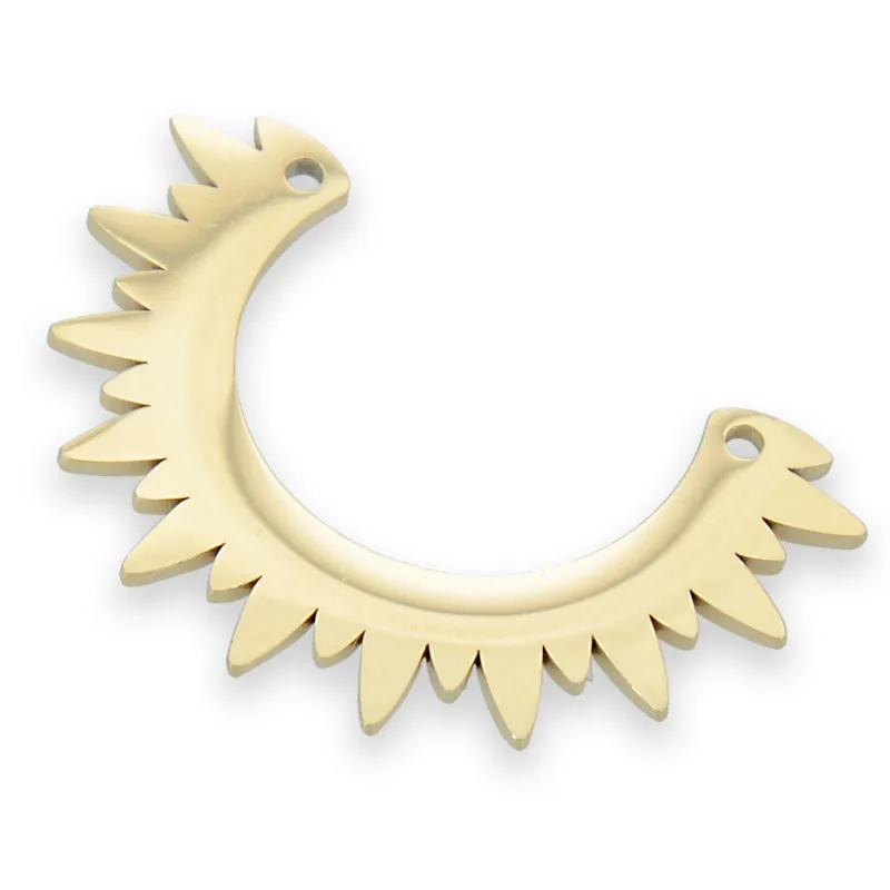 2 шт. подвески из нержавеющей стали с двумя отверстиями 25 мм | Украшения и