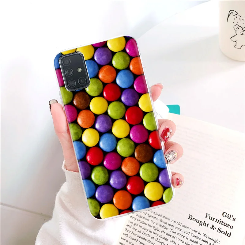 

TPU Soft Silicone Case for Samsung A01A02 A10 A10e A10S Lips Print Phone Back Cover for Realme Redmi A20e A20s A30 A30s A31