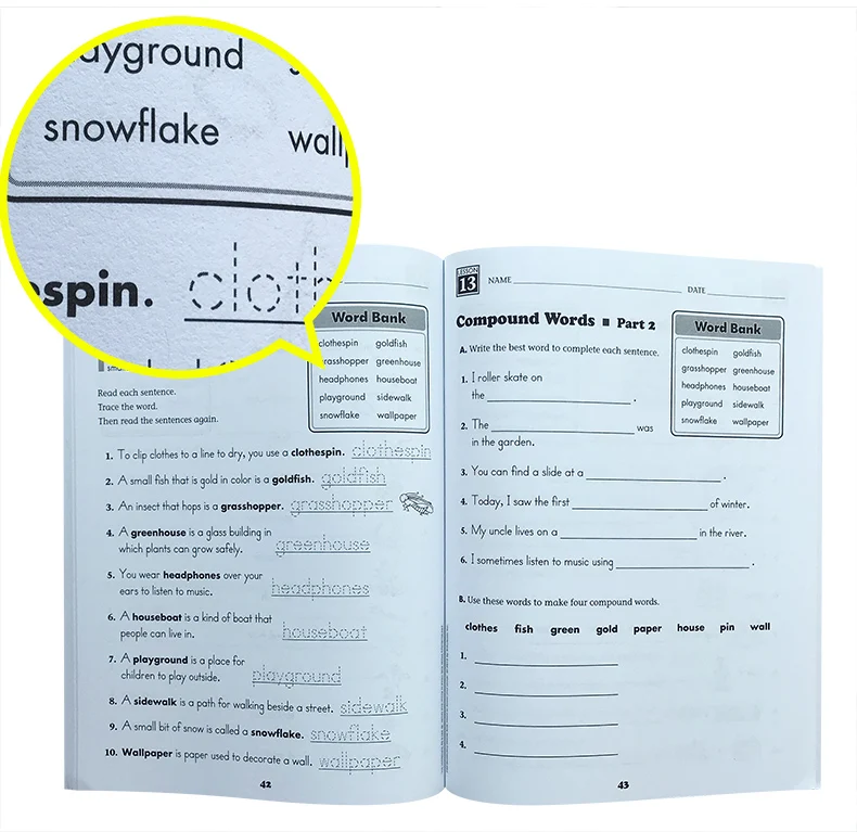 

6Pcs 240 Vocabulary Words Kids Need To Know Grade 6 Scholastic Exercise Books
