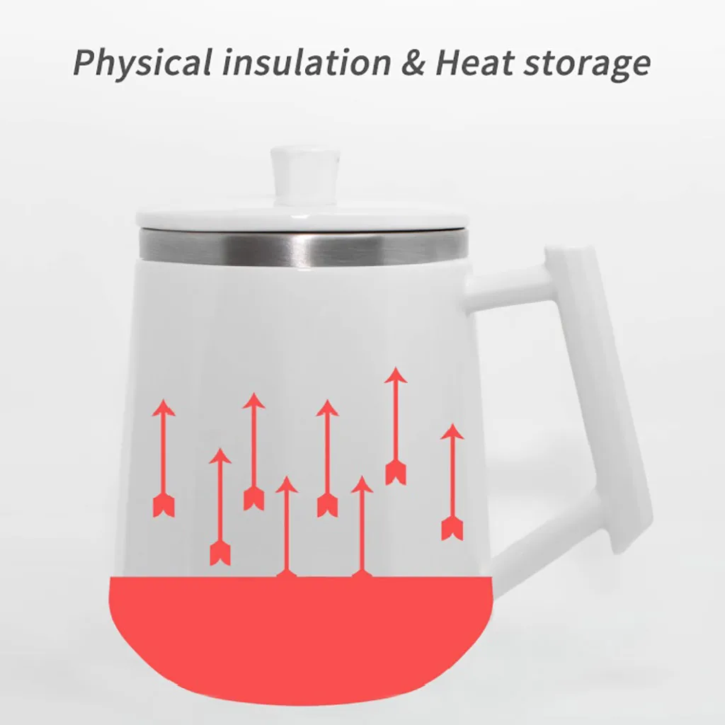 Разница температуры автоматическая чашка для смешивания кофе перемешивание