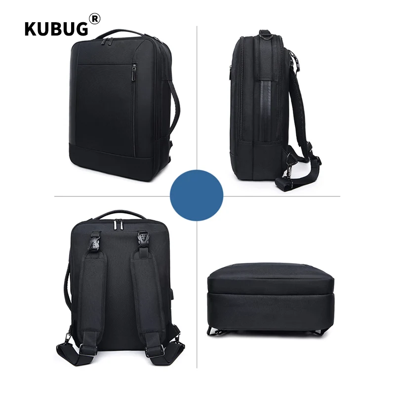 KUBUG Анти-Вор зарядка через usb деловая сумка на одно плечо многофункциональные