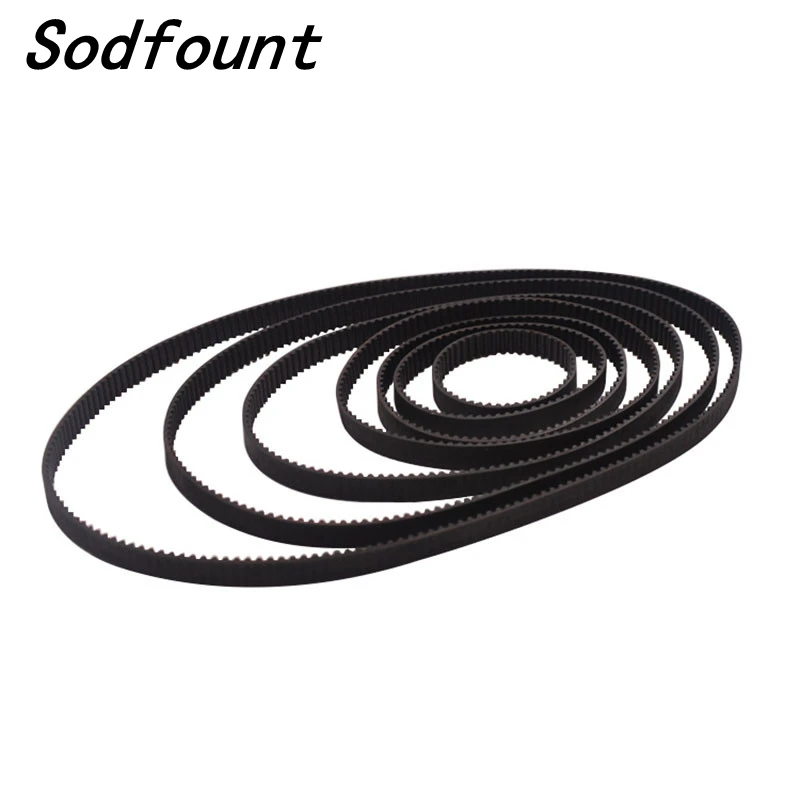 

3d printer belt closed loop rubber GT2 timing belt 194-2GT-6 teeth 97 length 194mm width 6mm