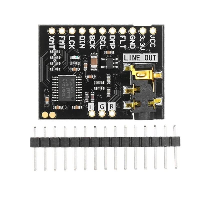 I2S PCM5102 DAC аудио декодер 32 битовая приставка модуль чем ES9023 PCM1794 для Raspberry