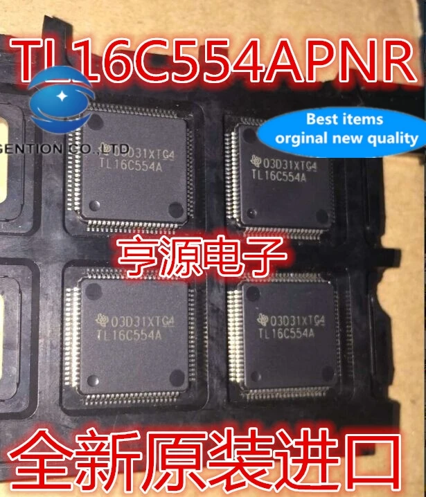 

2 шт. 100% новый и оригинальный настоящая фотография TL16C554APNR TL16C554APN TL16C554A :QFP-80