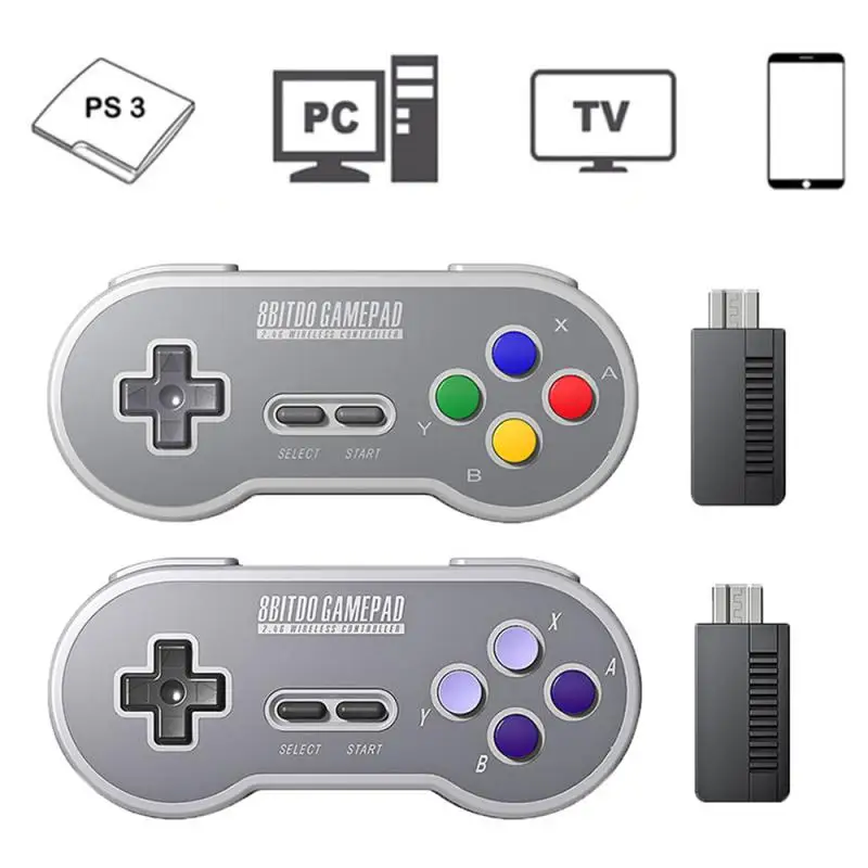 Беспроводной Bluetooth контроллер беспроводная консоль 8 bitdo SN30/SF30 2 4G для NES SNES SFC