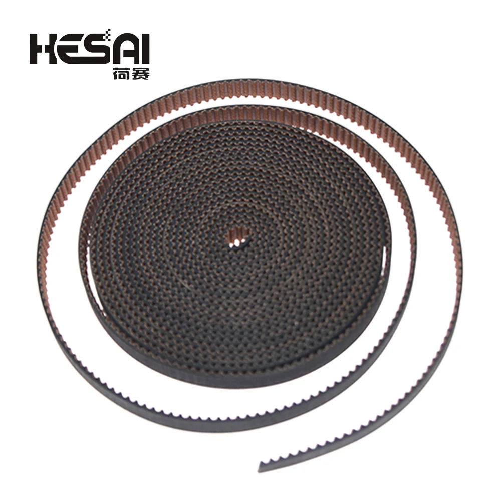 

1m/5m/10m/lot GT2-6mm Open Timing Belt GT2 Belt Rubber Aramid Fiber Cut To length For 3D Printer Wholesale
