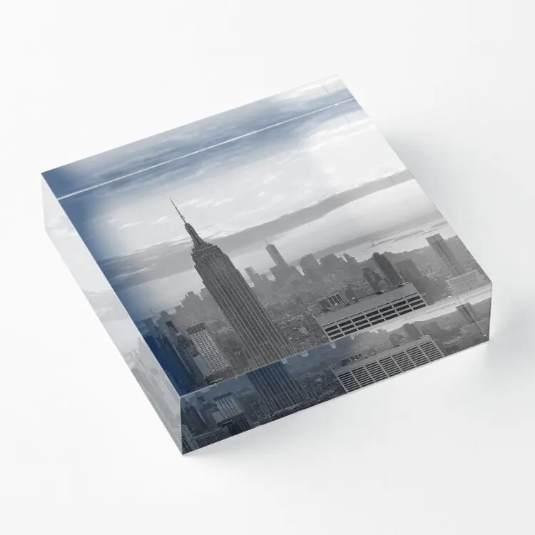 

Нижний Манхэттен из верхушки камня акриловый блок Домашний Прозрачный штамп милые фотографии свадебная комната семья модный