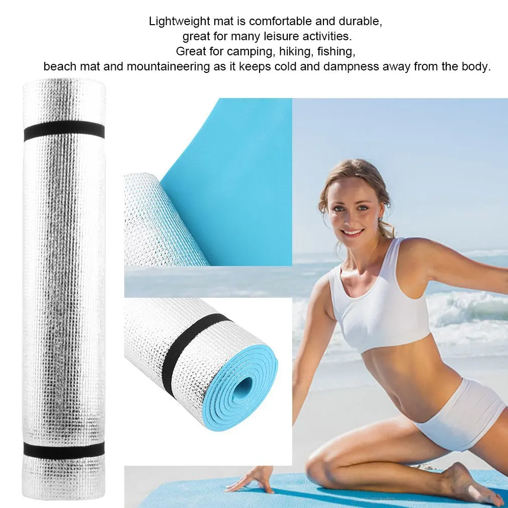 

Waterproof Single Yoga Mat Non-Slip 6mm Thick Body Building Health Lose Weight Exercise Gymnastics Cushion Fitness Pad 2020 Hot