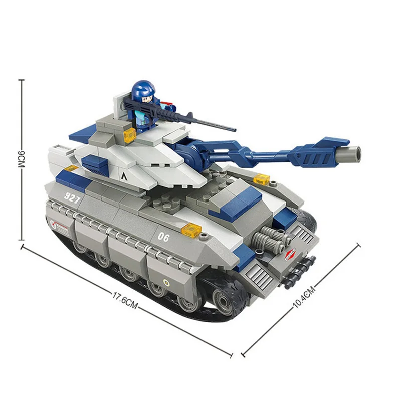 Будущие модели военного боевого танка модель сборки звездной осады строительный