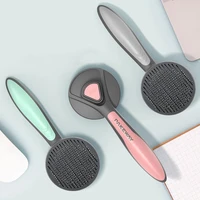 pet comb stainless steel needle comb cat hair cleaning comb dehairing brush cat hair cleaner cleaning and beauty products