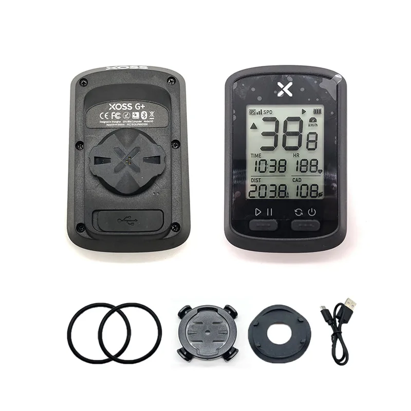 Беспроводной велокомпьютер XOSS G + Bluetooth ANT GPS датчик частоты вращения педалей и