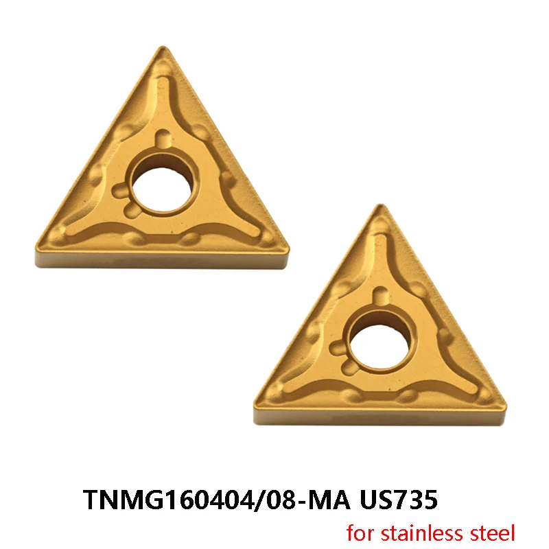 

10 шт., карбидные вставки для токарных инструментов из нержавеющей стали