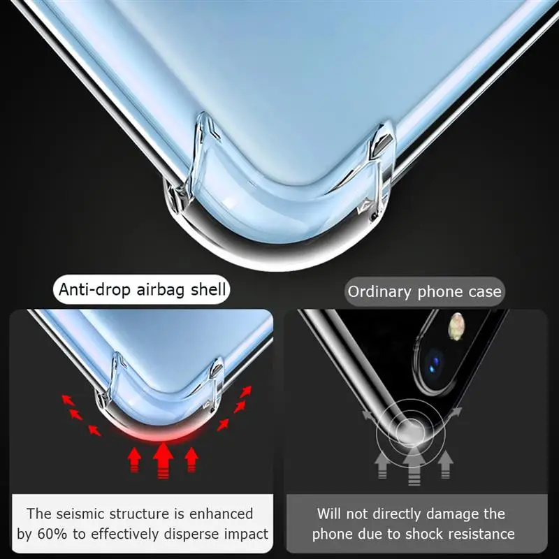 

Shockproof Case For Xiaomi Mi 11 Case Mobile Phone Cases Airbag Protective Cover For Xiaomi Mi 11 5G Phone Coque Capa Funda