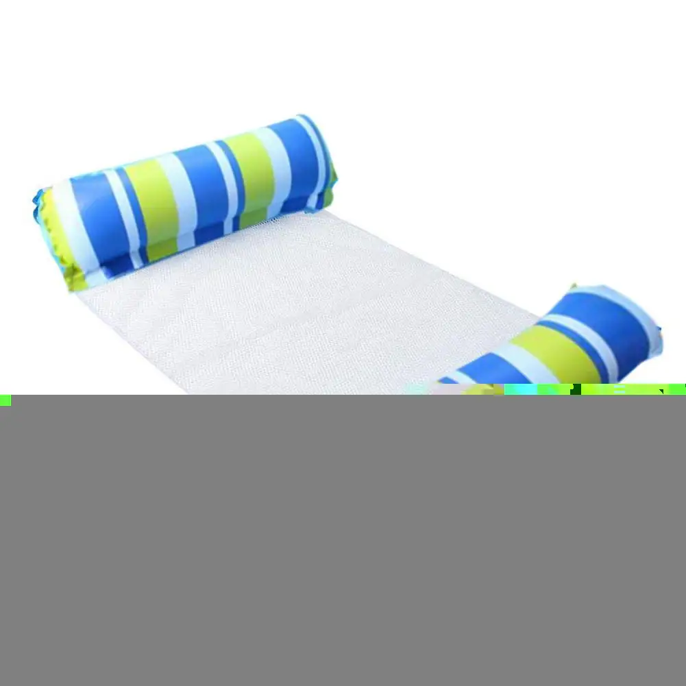 

Foldable Water Inflatable Recliner Floating Row Floating Chair Net Hammock Floating With V7P5