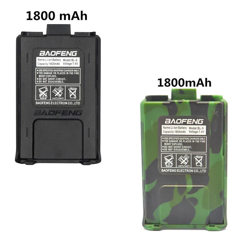 

BL-5 Baofeng UV-5R Battery 3800mAh Battery Charger Cable USB Cable for BF-F8 UV5R UV-5RE UV-5RA 5RB 5RL Walkie Talkie F8+ F8HP