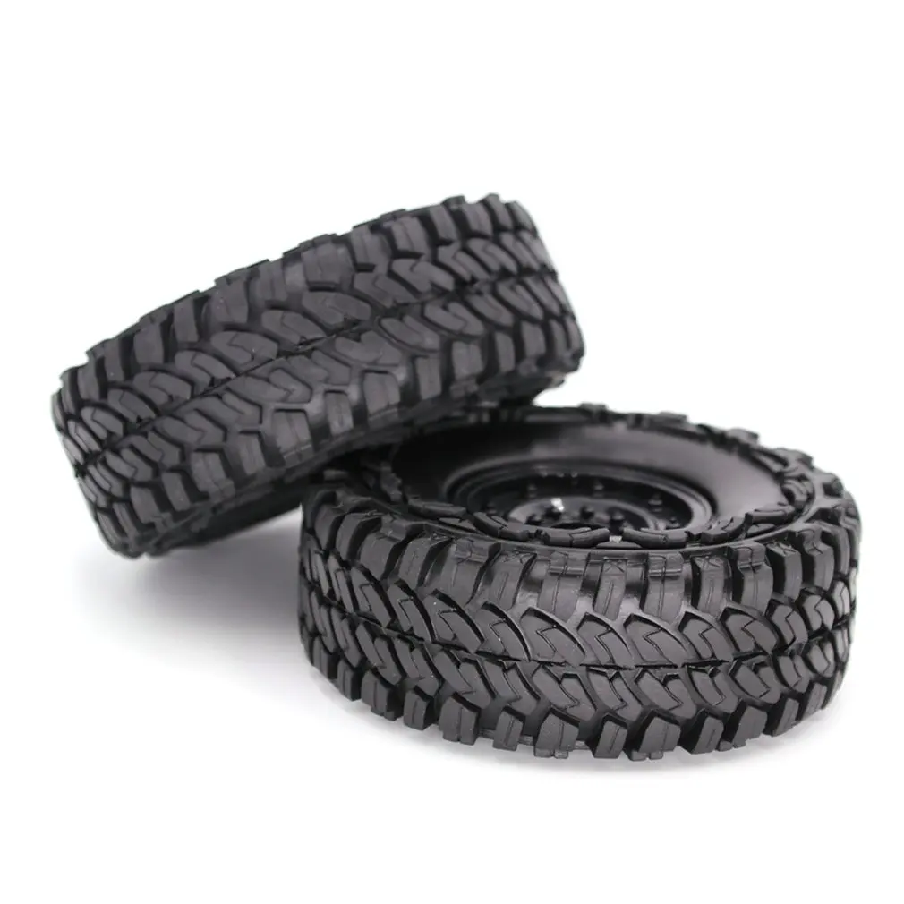 

1.9" 1/10 RC Crawler Truck Wheels Tires Metal Beadlock Wheel Rims & 115MM Tyre Tires For RC Rock Car Accessories