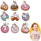 Термоклейкая виниловая наклейка сделай сам с изображением единорога