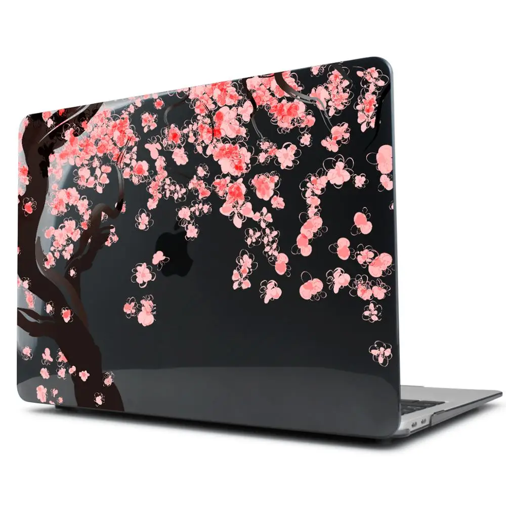 Чехол Sakura для нового MacBook Pro 13 15 retina 2018 2017 touch Bar A1706 A1707 A1708 A1989 A1990 Жесткий ноутбука с клавиатурой|cases for macbook|macbook
