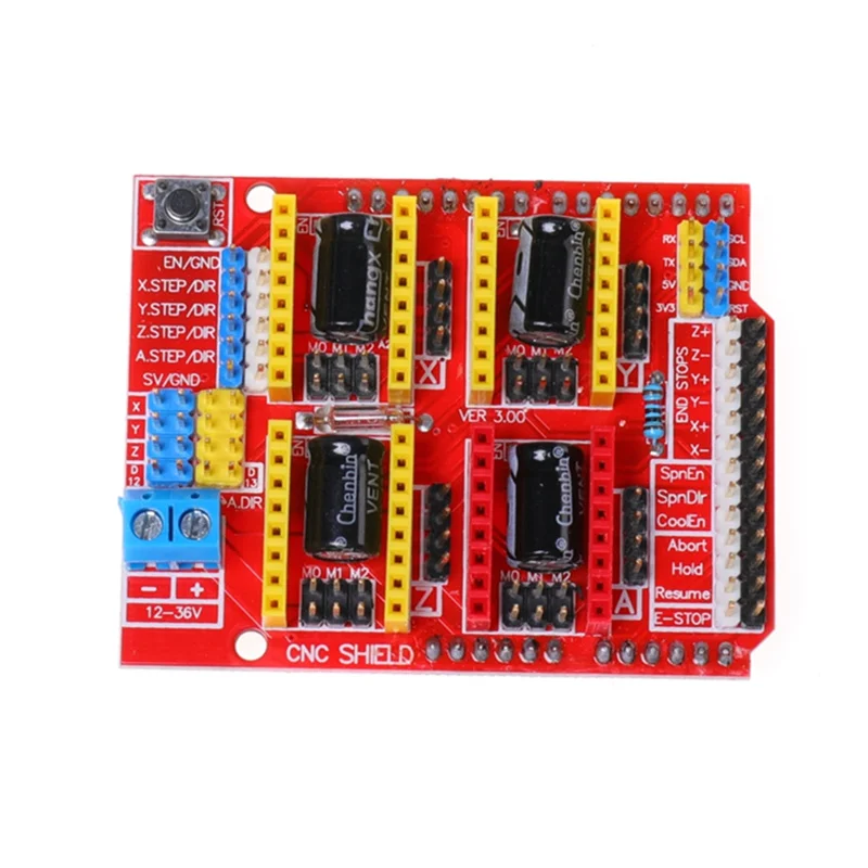 A4988 Драйвер ЧПУ Защитная Плата расширения для Arduino V3 гравер 3D принтер |