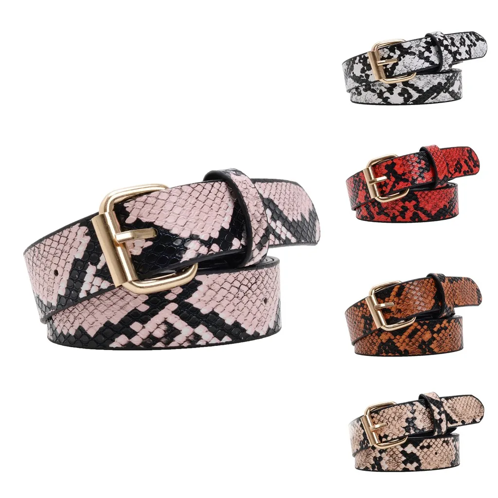 Модные женские ремни из искусственной кожи металлический корсет с пряжкой в