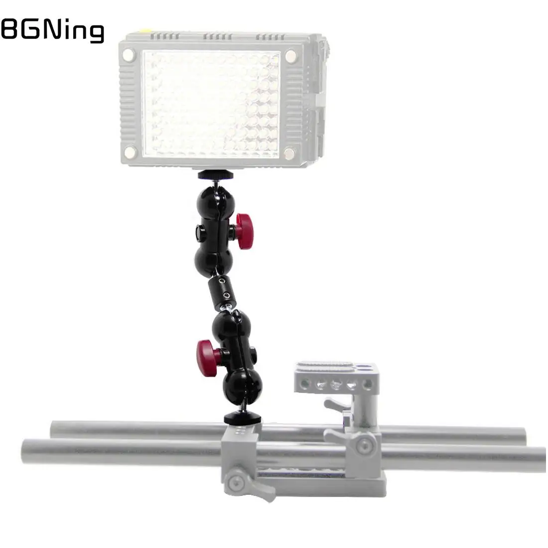 

Extension Magic Arm With 360 Rotate Mini Ball Head & 1/4"-20 Male Thread Holder For Monitor Video Light DV SLR Camera Supporting