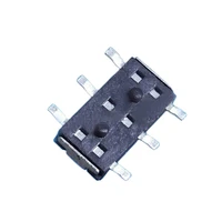 50pcs mss 22c022p2t slide switch 2 gears 6 pins switches mounting slide button wholesale price